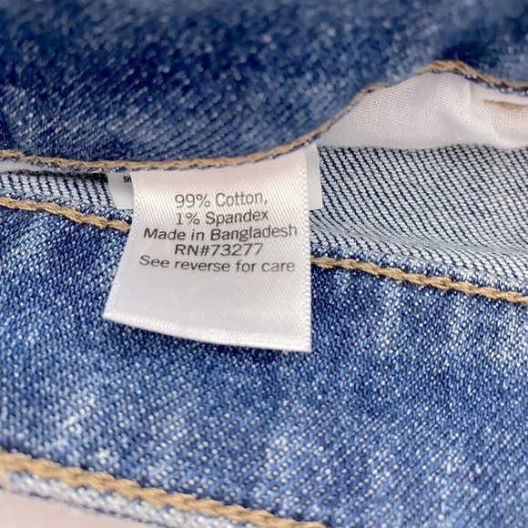 SO Denim Super High Rise Cutoff Shorts. Size 11 - Picture 5 of 6